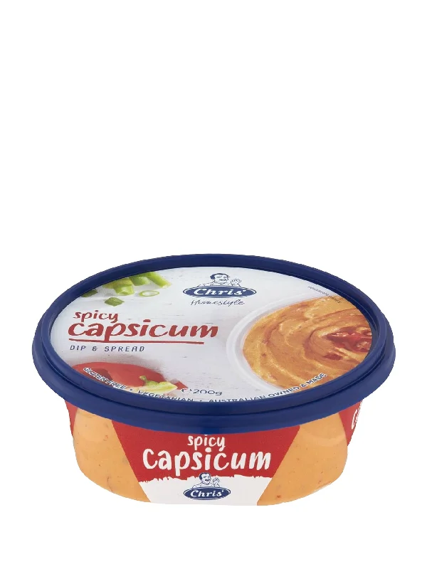 CHRIS DIPS SPICY CAPSICUM 200GM