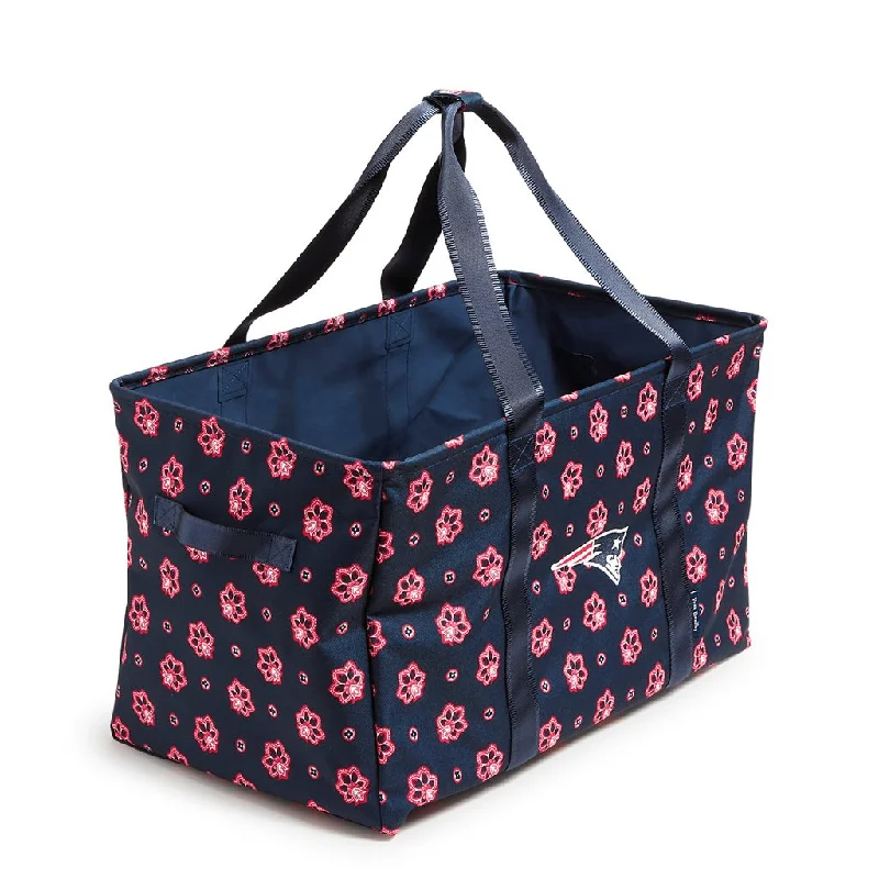 Vera Bradley : NFL ReActive Large Car Tote in New England Patriots Bandana