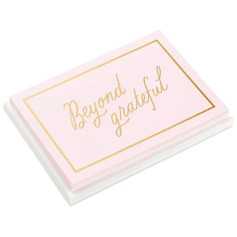 Hallmark : Beyond Grateful Blank Note Cards, Pack of 10