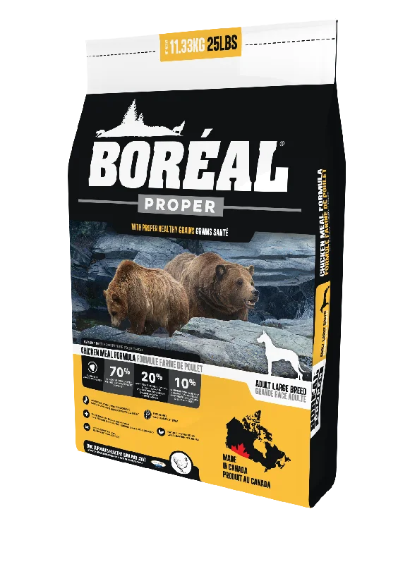 Boreal Proper: Large Breed Healthy Grains Chicken Dog Food