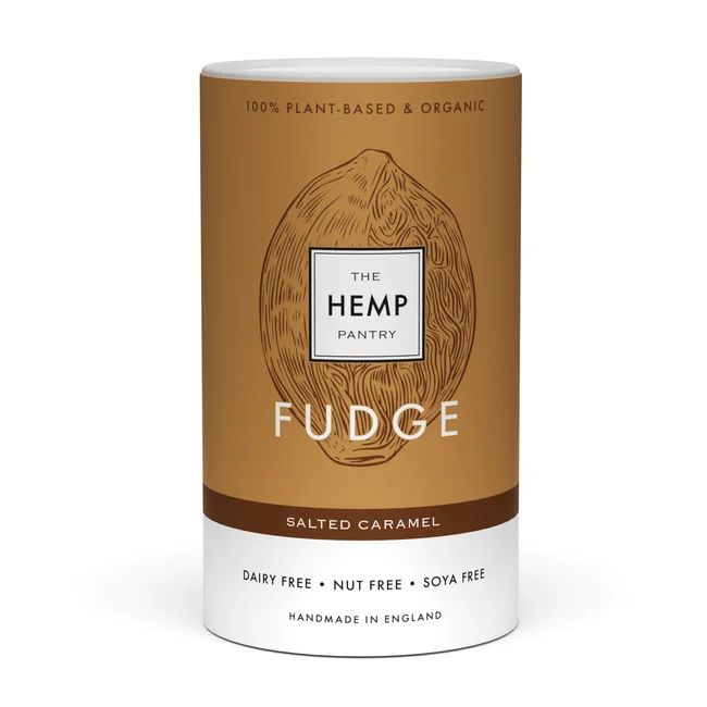 The Hemp Pantry Salted Caramel Fudge 175g