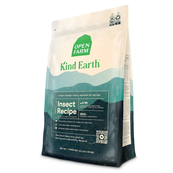 Open Farm: Kind Earth Premium Insect Recipe Dry Dog Food