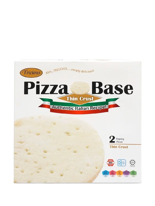 TRICIOUS PIZZA BASE PLAIN (THIN CRUST) 240G