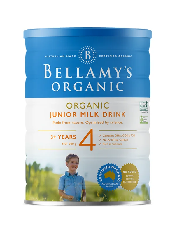 BELLAMY'S STEP 4 JUNIOR MILK DRINK 900G