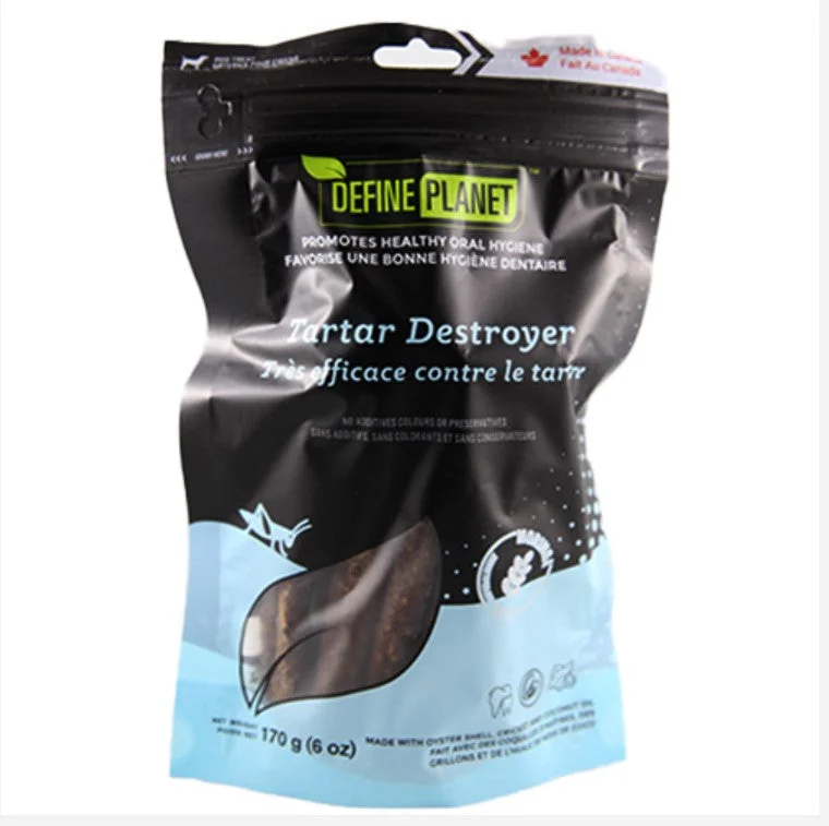 Define Planet Dog Treats, Tartar Destroyer 170gr