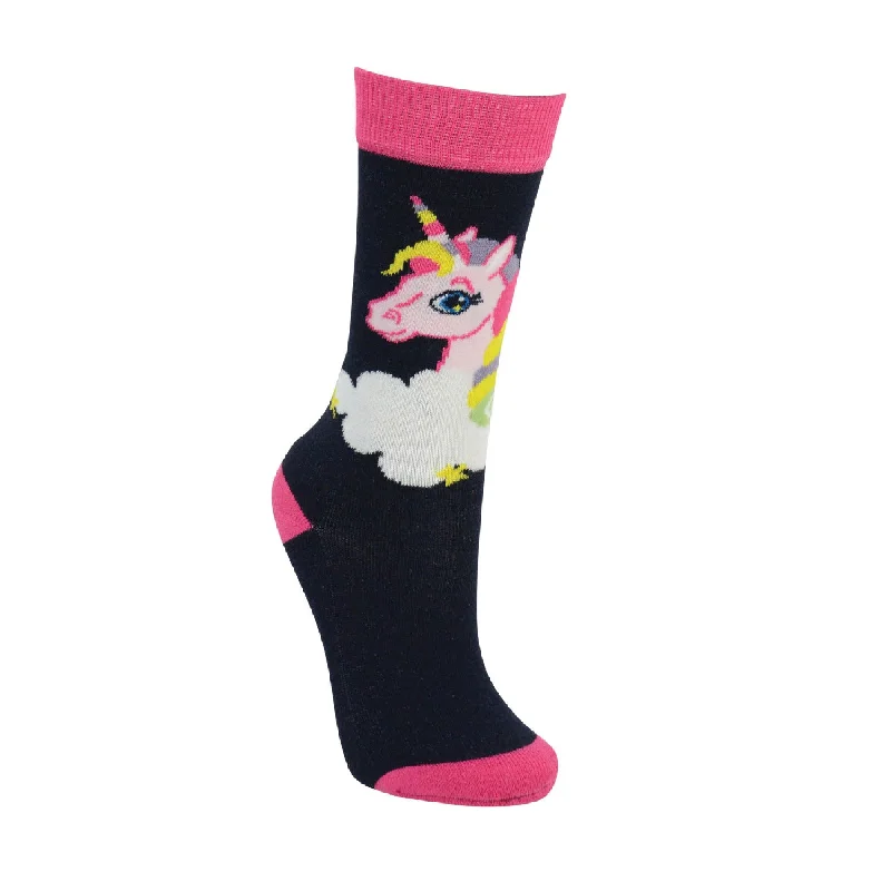 Little Unicorn Childs Socks Pack Of 3