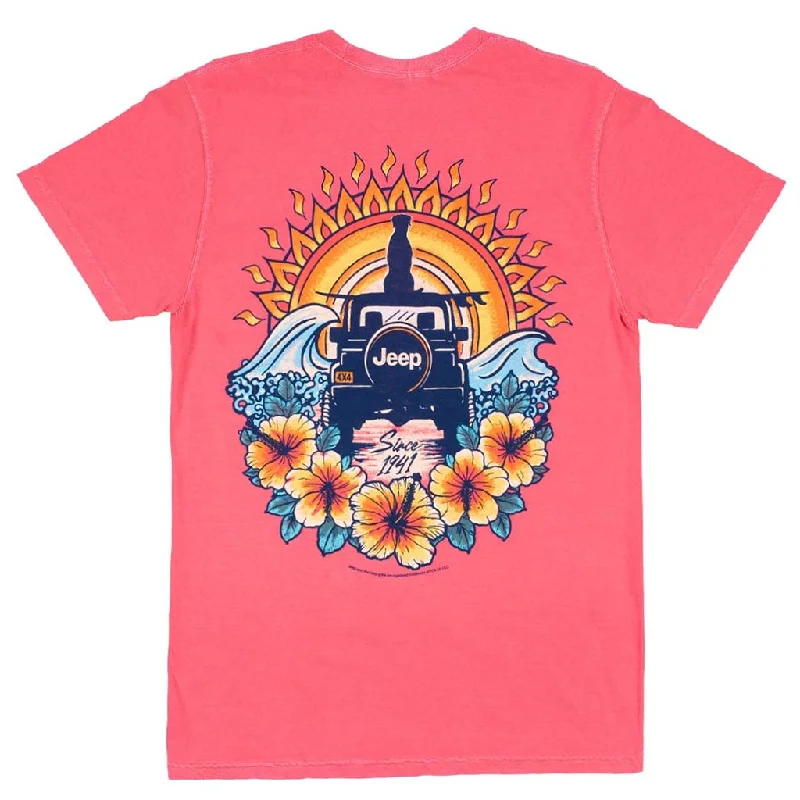 Jeep® : Sun Dog T-shirt in Pink