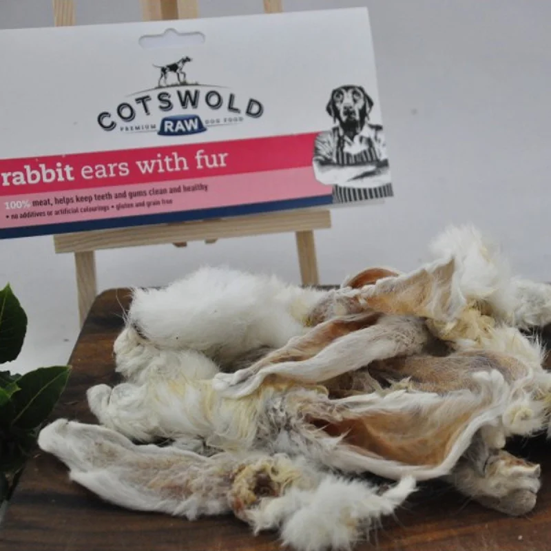 Cotswold Rabbit Ears With Fur