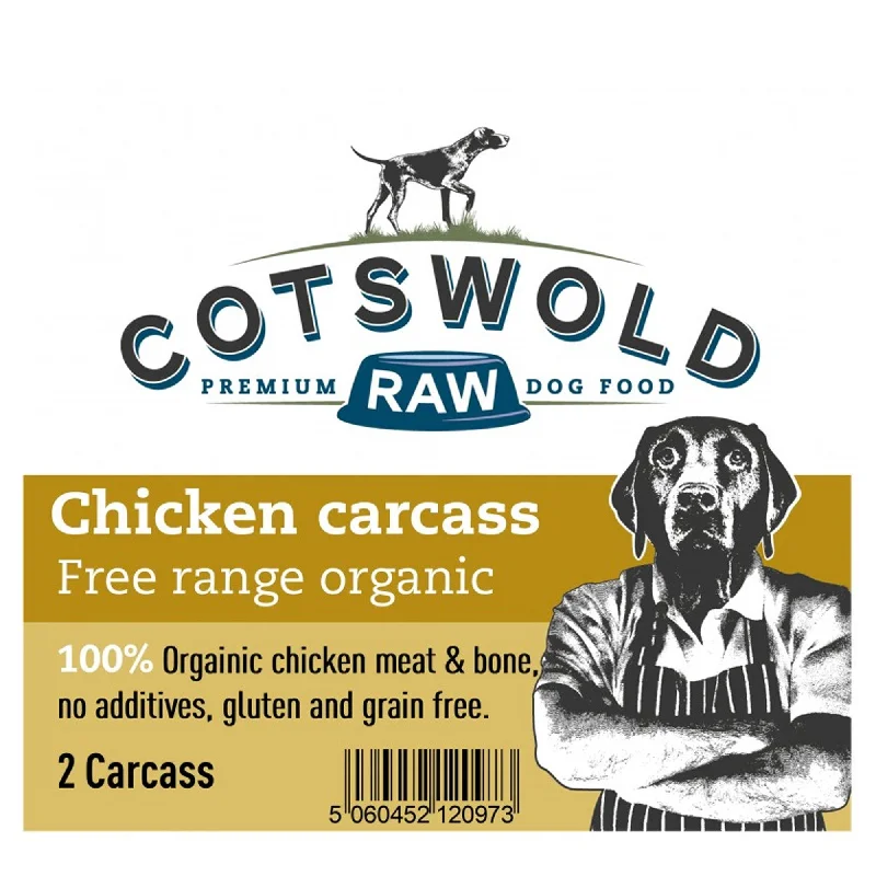 Cotswold Raw Organic Chicken Carcassess