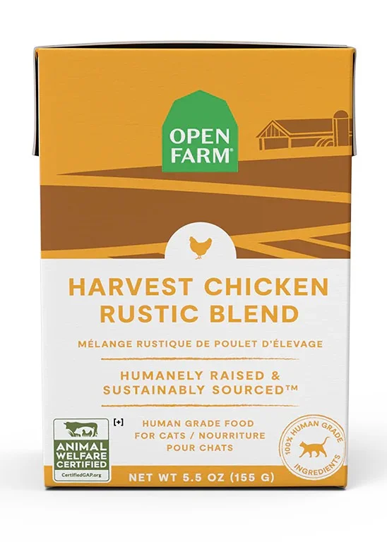 Open Farm: Harvest Chicken Rustic Blend Wet Cat Food