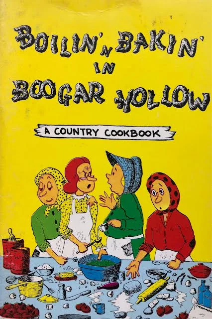 (Southern - Georgia) Mary Hall, Dorothy Hogg, Nick & Wilann Powers. Boilin' n' Bakin' in Boogar Hollow.