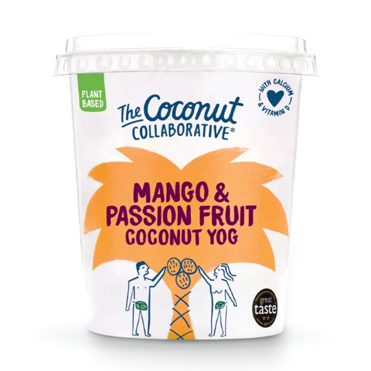 The Coconut Collaborative Mango & Passion Fruit Layered Yoghurt 360g