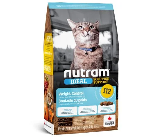 NUTRAM IDEAL (I12) SOLUTION SUPPORT: Weight Control | Chicken Meal and Pearled Barley