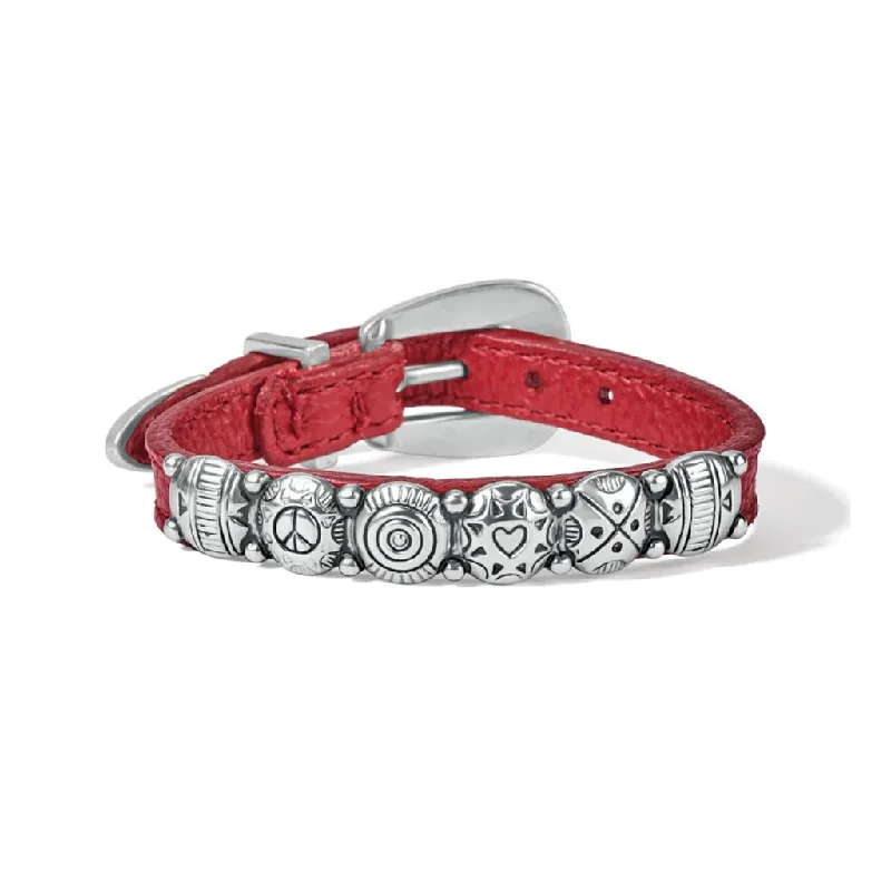 Brighton - Harmony Bandit Bracelet in Lipstick