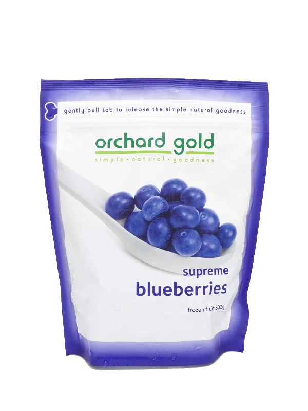 ORCHARD GOLD SUPREME BLUEBERRIES 500G