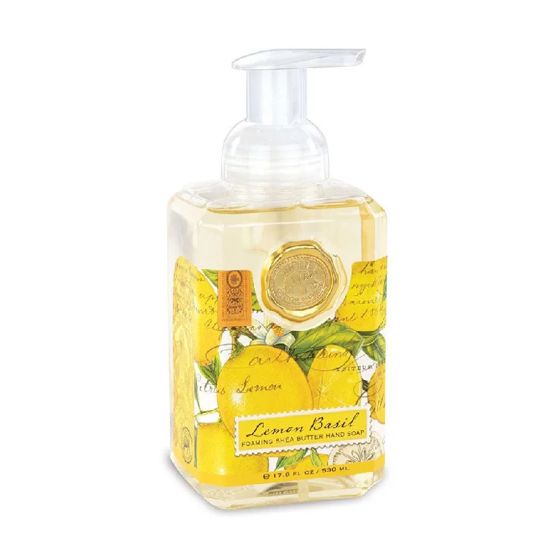 Michel Design Works : Lemon Basil Foaming Hand Soap