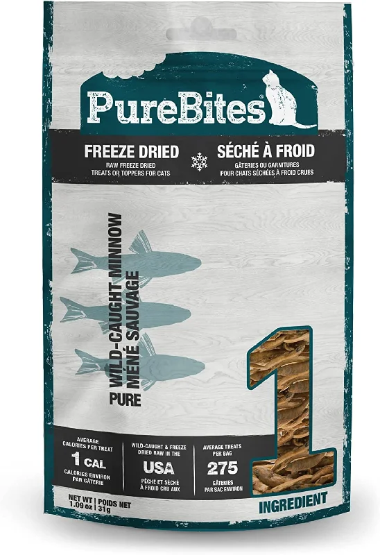 PureBites for Cats -  Minnow Freeze Dried Treats