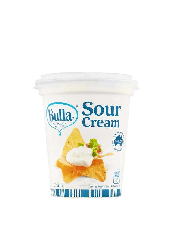 BULLA PREMIUM SOUR CREAM 200ML