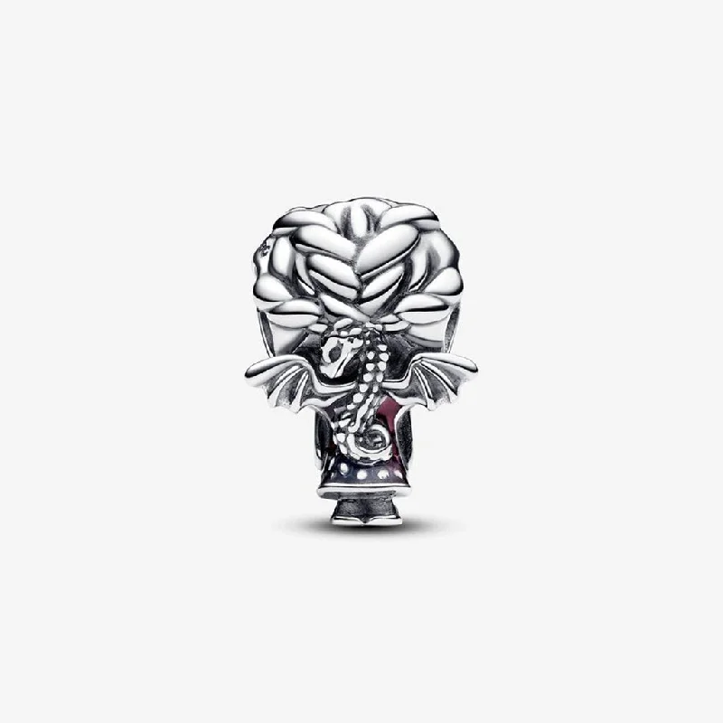 PANDORA : Game of Thrones Daenerys Charm in Sterling Silver