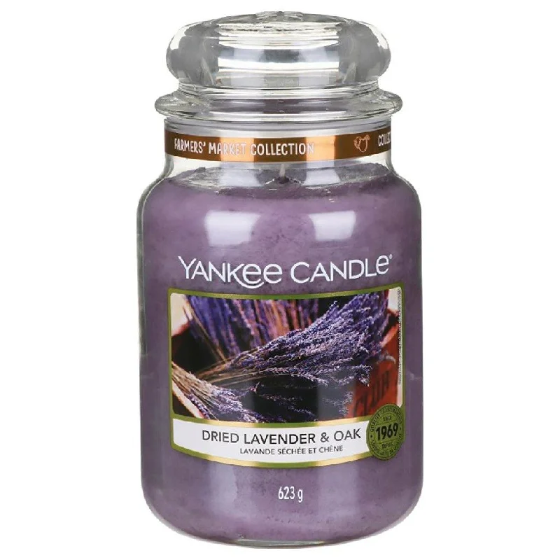 Yankee Candle : Large Classic Jar in Dried Lavender & Oak