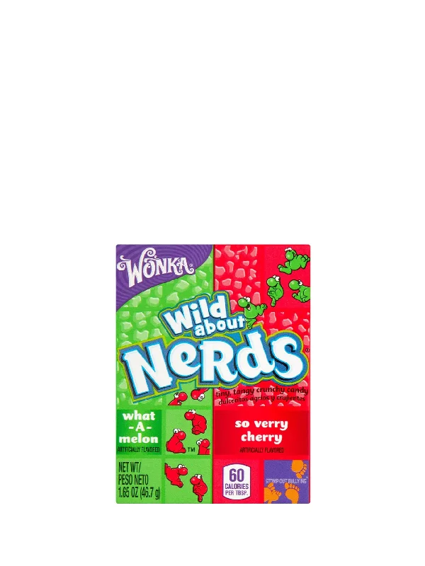 WWONKA NERDS WATERMELON WILD CHERRY 1.65OZ