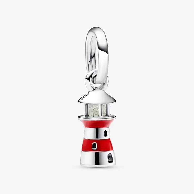 PANDORA : Glow-in-the-dark Lighthouse Dangle Charm