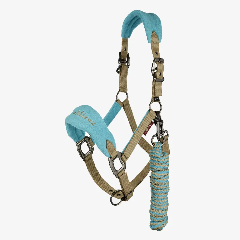 Lemieux Vogue Headcollar & Leadrope - Azure