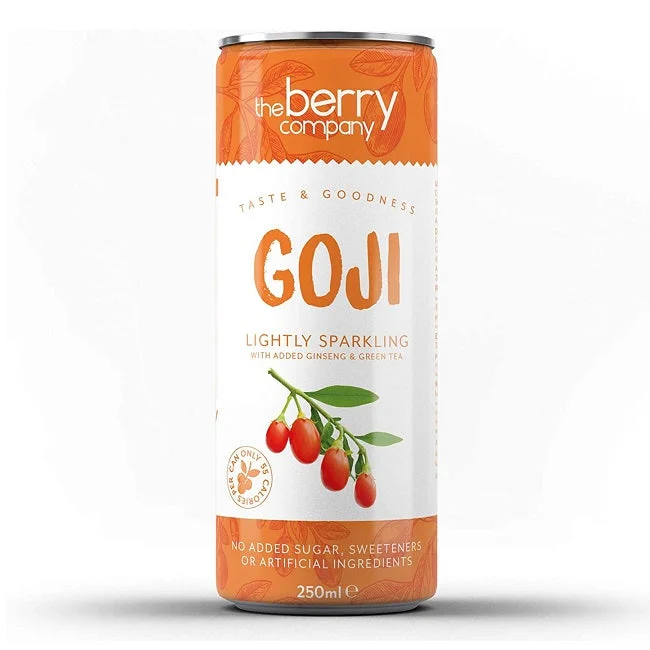 The Berry Co. - Goji, Passionfruit, White Grape, Ginseng & Green Tea Sparkling Drink 250ml