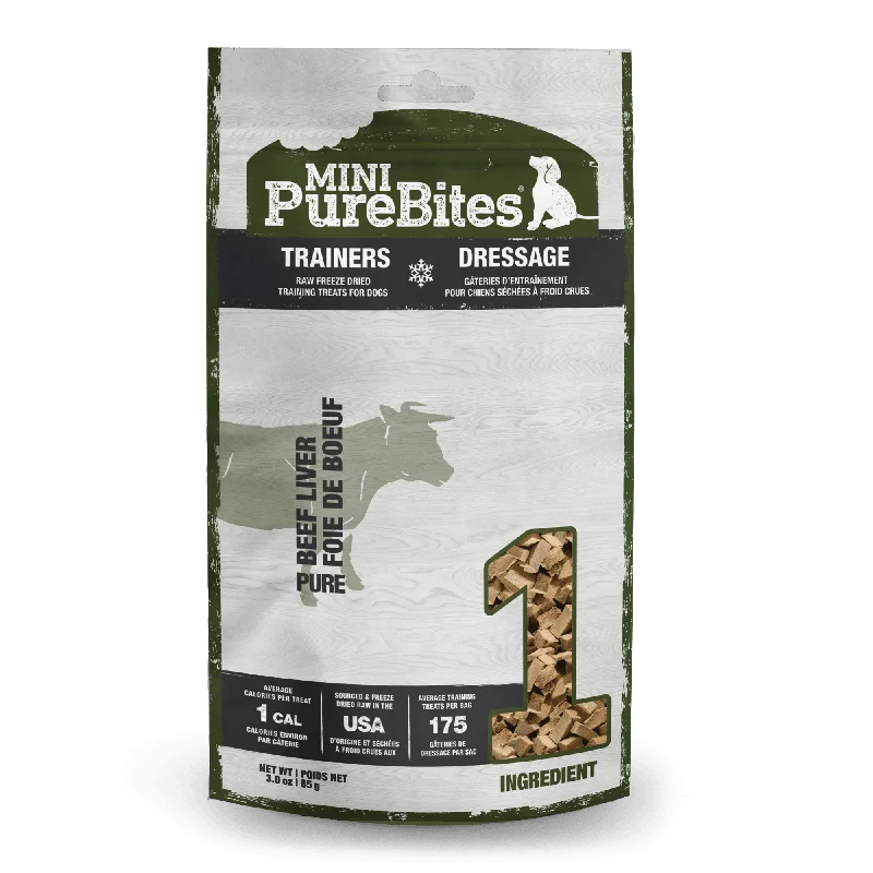 Mini-PureBites Trainers Beef Liver for Dogs