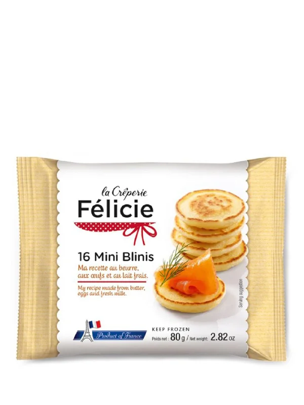 FELICIE 16 MINI BLINIS 80G