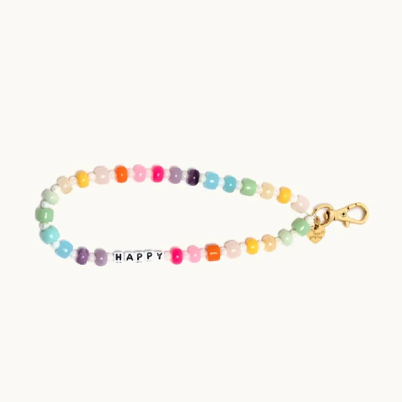 Little Words Project : Happy Keychain