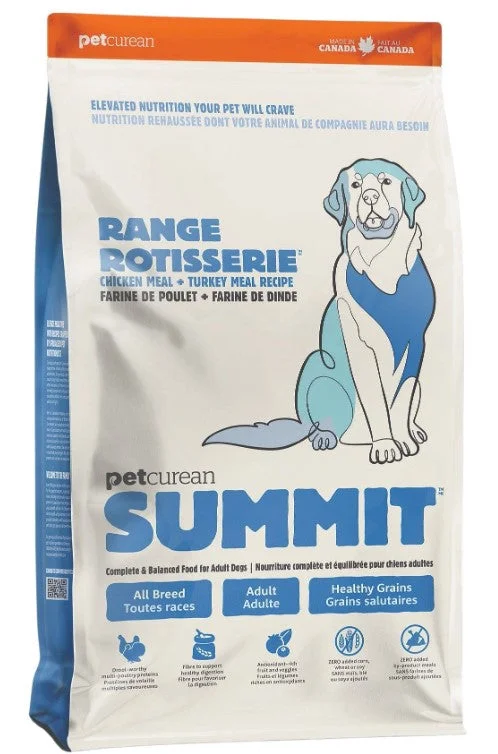 Summit Range Rotisserie Chicken Meal and Turkey Meal Recipe Adult Dry Dog Food