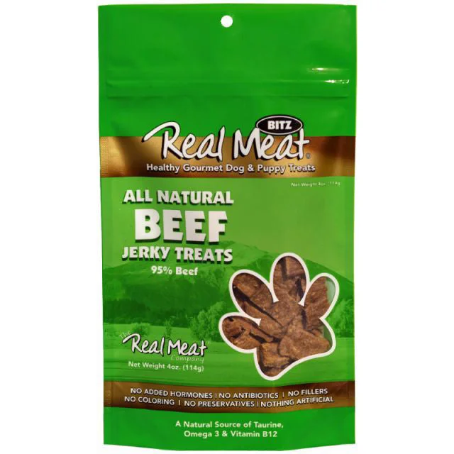 The Real Meat Company Beef Jerky Dog Treats