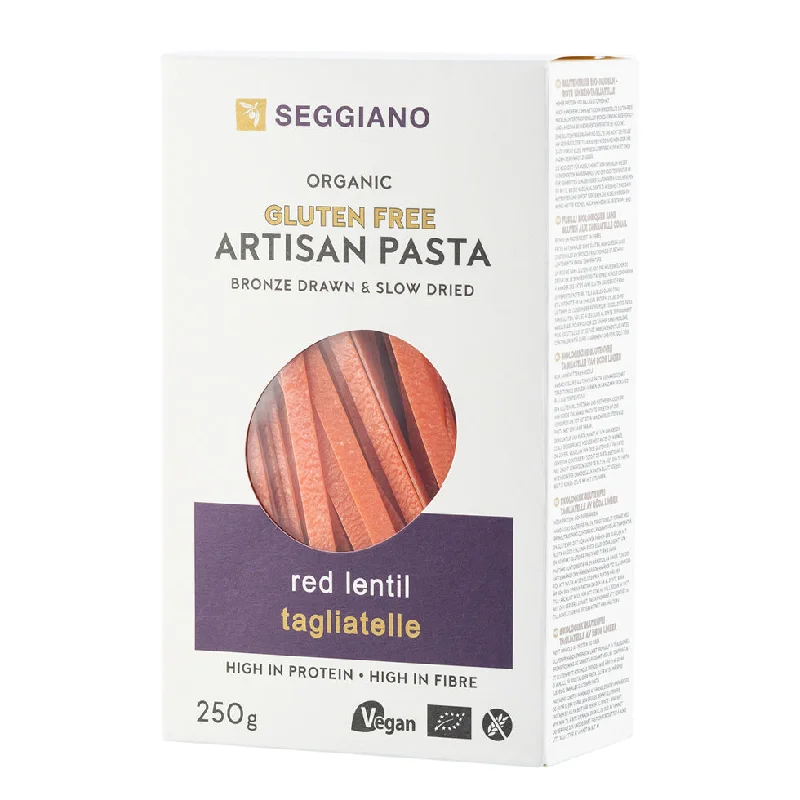 Seggiano Organic Gluten Free Red Lentil Tagliatelle 250g