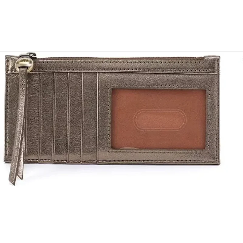 HOBO : Carte Card Case In Carte Pewter