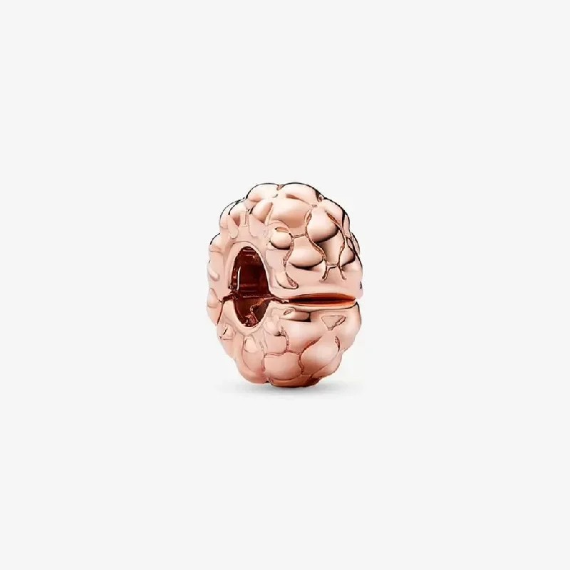 PANDORA : Studded Clip Charm in Rose Gold Plated