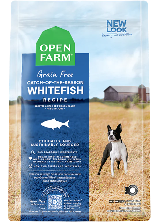 Open Farm for Dogs - Grain Free Catch of the Season Whitefish Dry Food