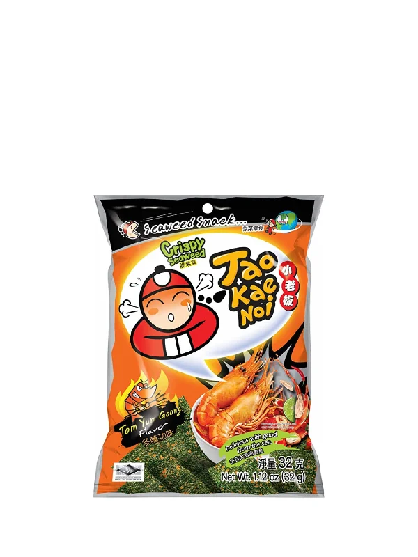 TAO KAE NOI CRISPY SEAWEED TOM YUM GOONG 32.5GM