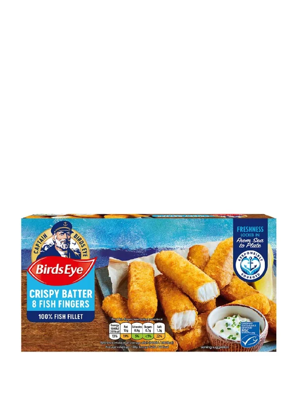 B/EYE CRISPY FISH FINGERS 224G