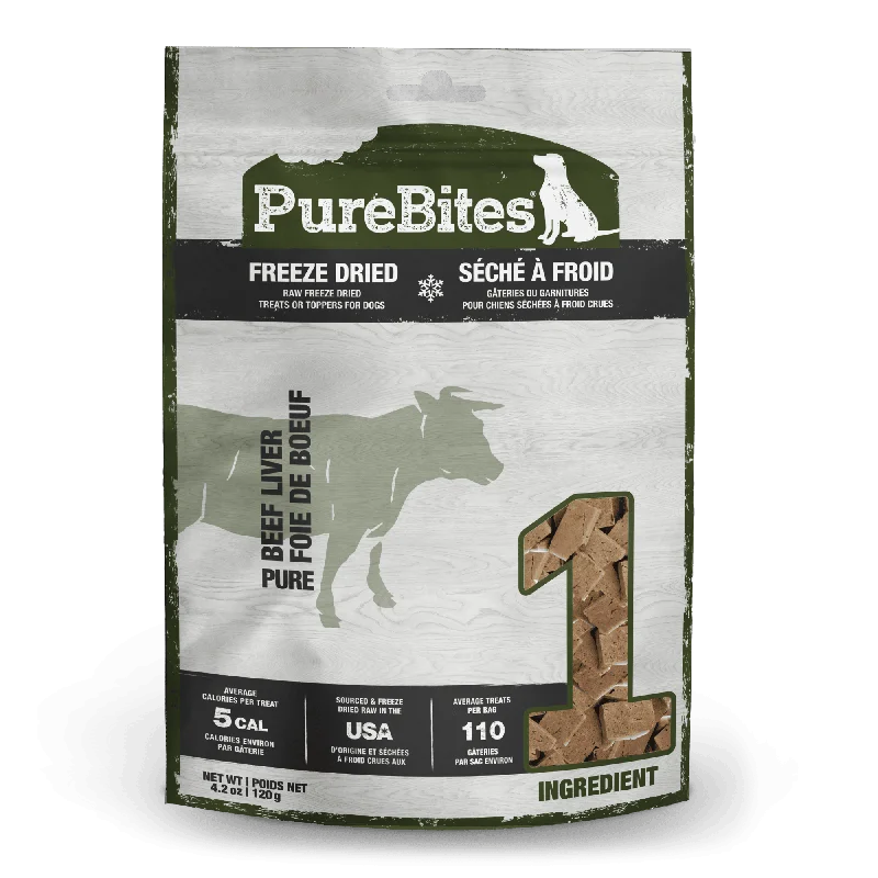 PureBites for Dogs - Beef Liver Freeze Dried Treats