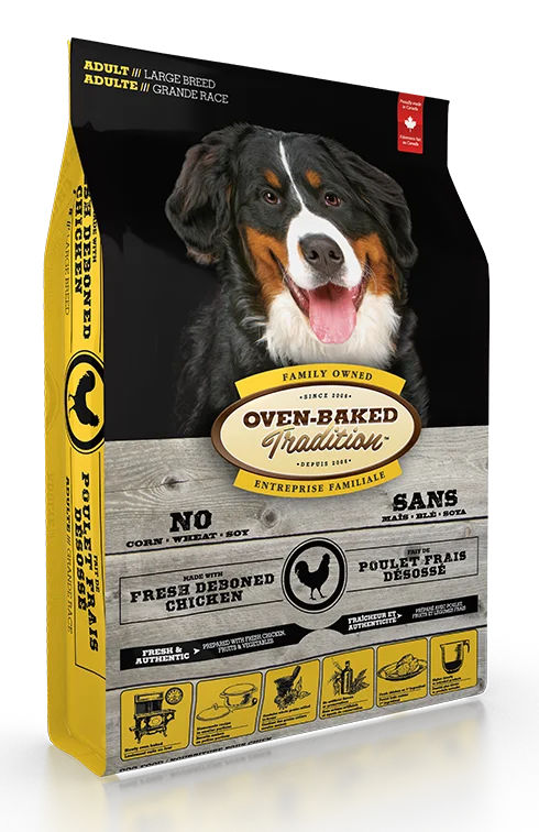 Oven-Baked Tradition Dry Food for Large Dog Breeds - Chicken