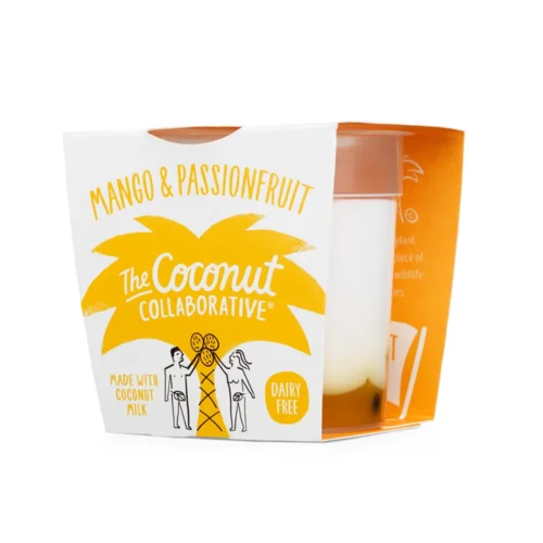 The Coconut Collaborative Small Mango & Passion Fruit Yoghurt Pot 100g (6pk)