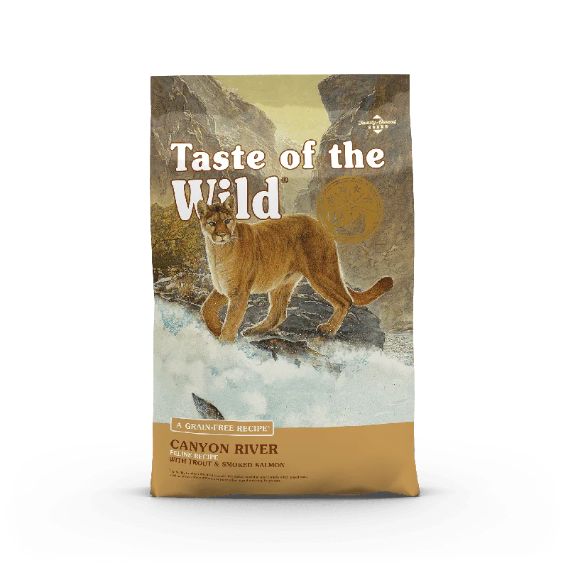 Taste of the Wild Cats: Canyon River with Trout & Smoked Salmon Dry Food