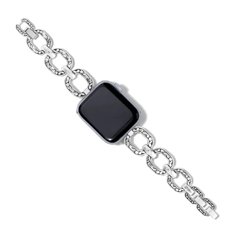 Brighton : Contempo Linx Watch Band in Silver