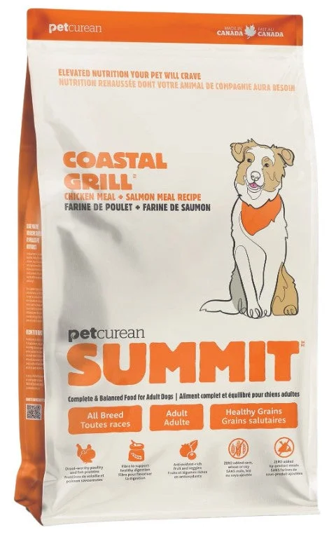 PETCUREAN Summit: Coastal Grill Chicken Meal + Salmon Meal Dry Dog Food