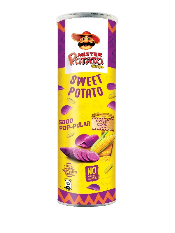 MR POTATO TUBES SWEET POTATO CORN 118G