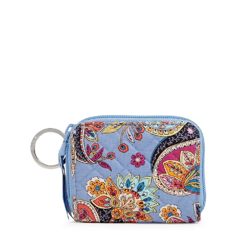 Vera Bradley : RFID Petite Zip-Around Wallet Provence Paisley