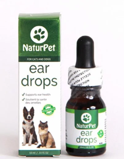 NaturPet Eardrops for Cat and Dog (10ml/0.34oz)