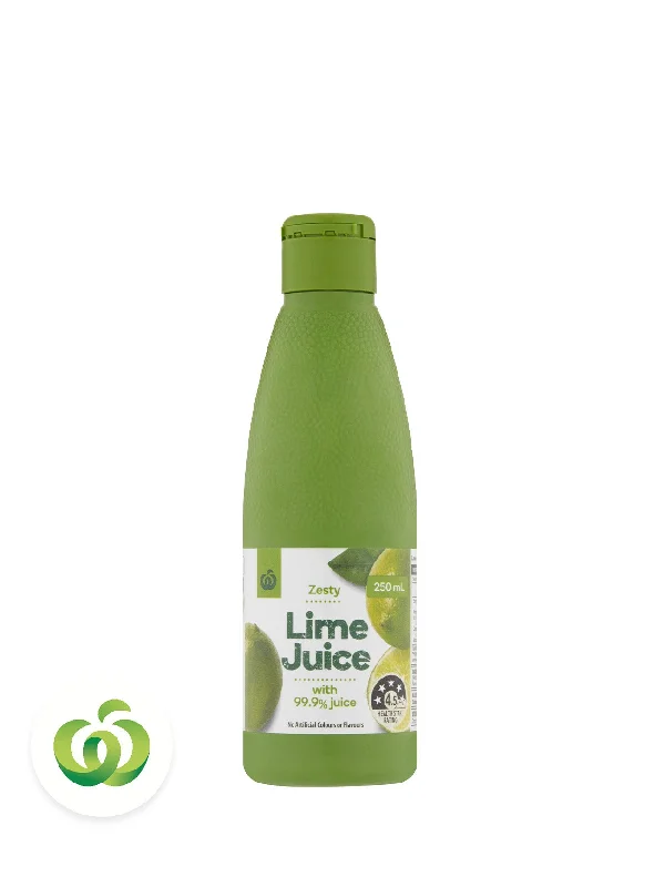 WOOLWORTHS CITRUS LIME 99% JUICE 250ML