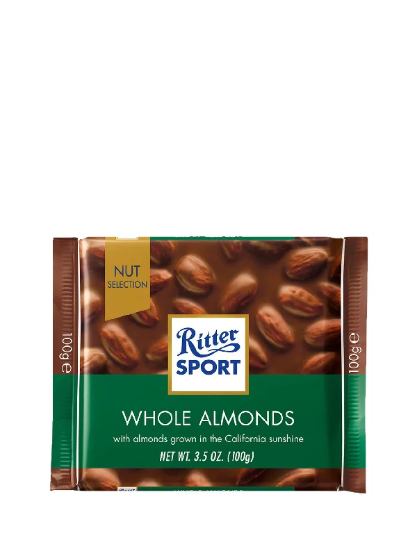 RITTER SPORT WHOLE ALMOND 100GM